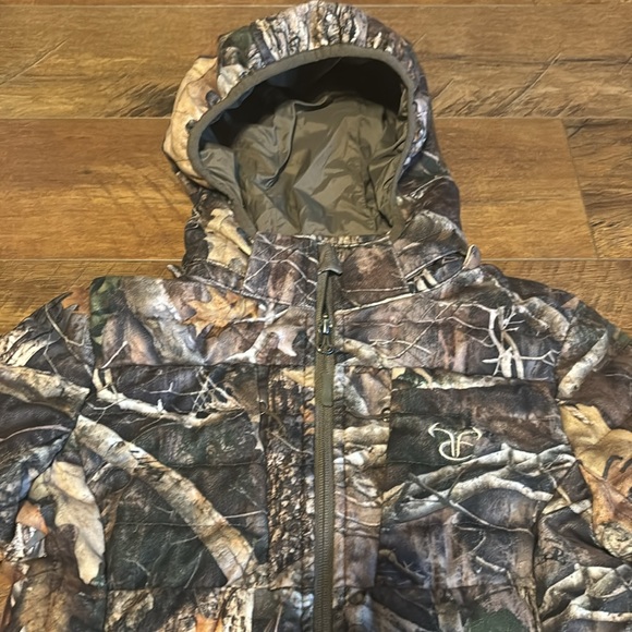 Youth Large True Timber Camo Puffer Jacket - Picture 2 of 4